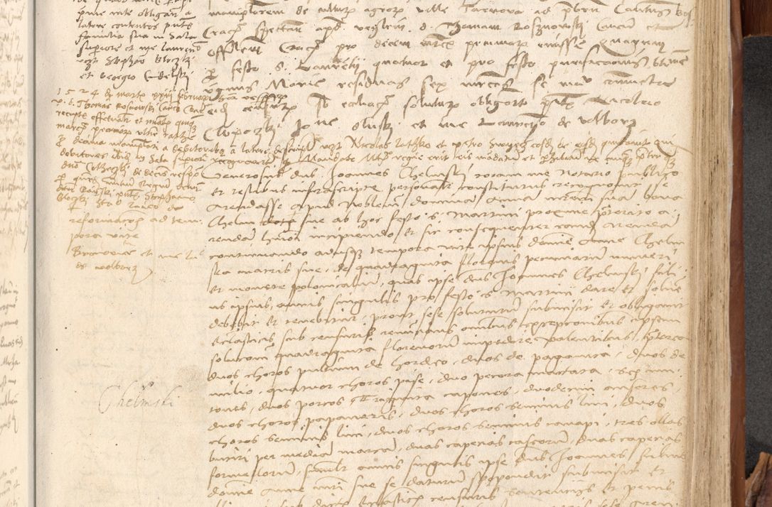 Zdjęcie nr 762 dla obiektu archiwalnego: Acta obligationum coram reverendo patre domino Thoma Rosnowsky canonico et officiali generali Cracoviensi ad annum Domini 1518