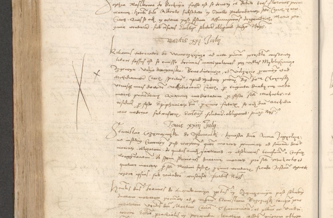 Zdjęcie nr 757 dla obiektu archiwalnego: Acta obligationum coram reverendo patre domino Thoma Rosnowsky canonico et officiali generali Cracoviensi ad annum Domini 1518