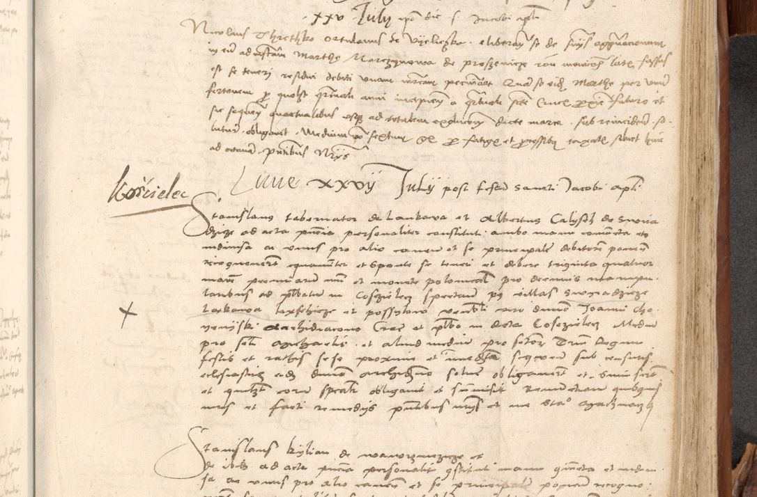 Zdjęcie nr 758 dla obiektu archiwalnego: Acta obligationum coram reverendo patre domino Thoma Rosnowsky canonico et officiali generali Cracoviensi ad annum Domini 1518