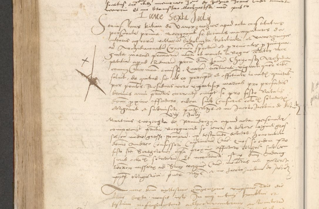 Zdjęcie nr 749 dla obiektu archiwalnego: Acta obligationum coram reverendo patre domino Thoma Rosnowsky canonico et officiali generali Cracoviensi ad annum Domini 1518