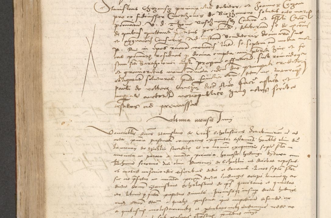 Zdjęcie nr 747 dla obiektu archiwalnego: Acta obligationum coram reverendo patre domino Thoma Rosnowsky canonico et officiali generali Cracoviensi ad annum Domini 1518