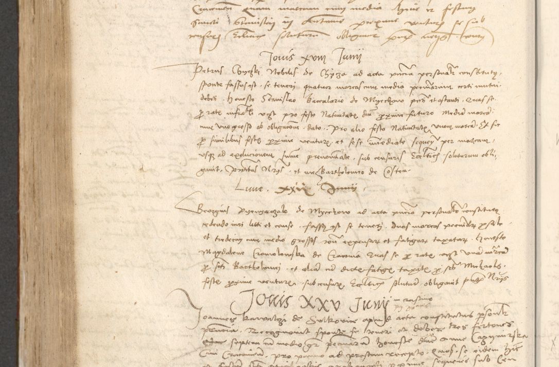 Zdjęcie nr 745 dla obiektu archiwalnego: Acta obligationum coram reverendo patre domino Thoma Rosnowsky canonico et officiali generali Cracoviensi ad annum Domini 1518