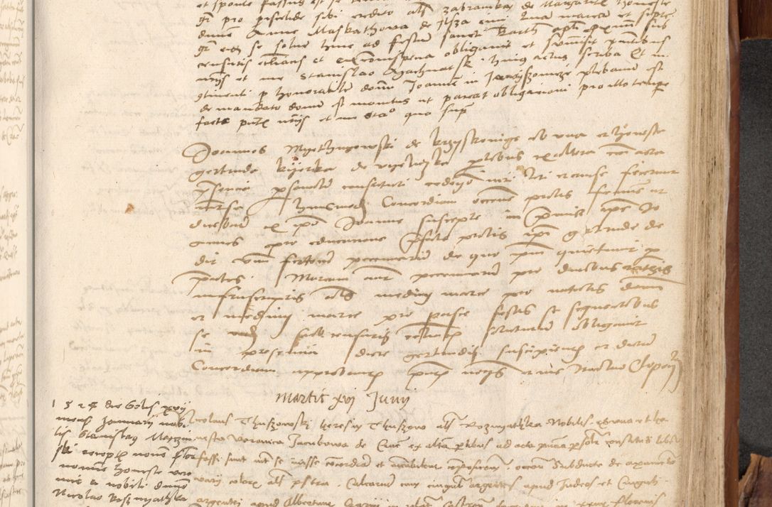 Zdjęcie nr 744 dla obiektu archiwalnego: Acta obligationum coram reverendo patre domino Thoma Rosnowsky canonico et officiali generali Cracoviensi ad annum Domini 1518