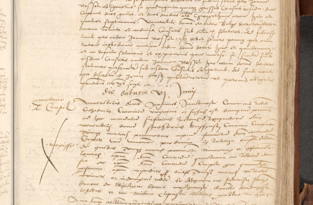 Zdjęcie nr 742 dla obiektu archiwalnego: Acta obligationum coram reverendo patre domino Thoma Rosnowsky canonico et officiali generali Cracoviensi ad annum Domini 1518