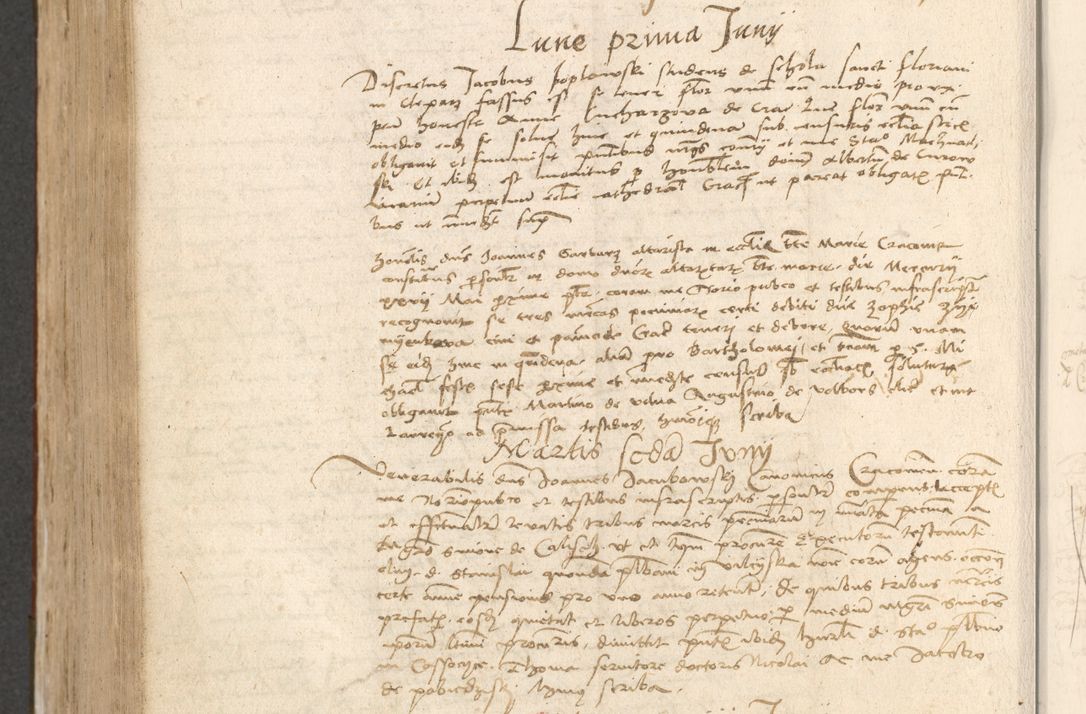 Zdjęcie nr 741 dla obiektu archiwalnego: Acta obligationum coram reverendo patre domino Thoma Rosnowsky canonico et officiali generali Cracoviensi ad annum Domini 1518