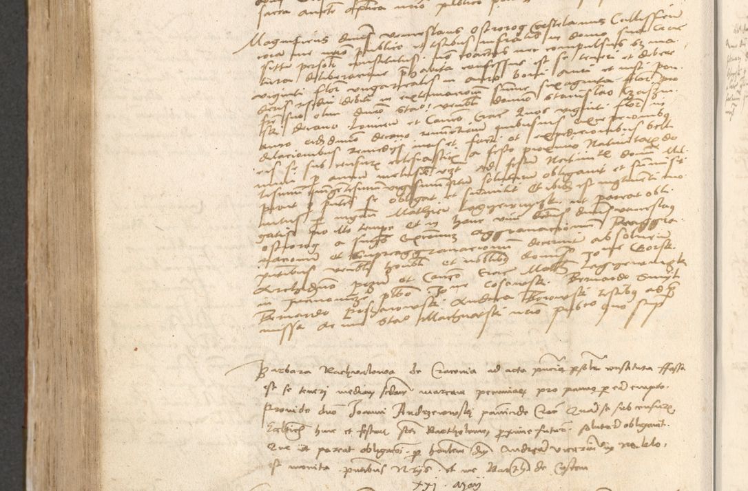 Zdjęcie nr 737 dla obiektu archiwalnego: Acta obligationum coram reverendo patre domino Thoma Rosnowsky canonico et officiali generali Cracoviensi ad annum Domini 1518