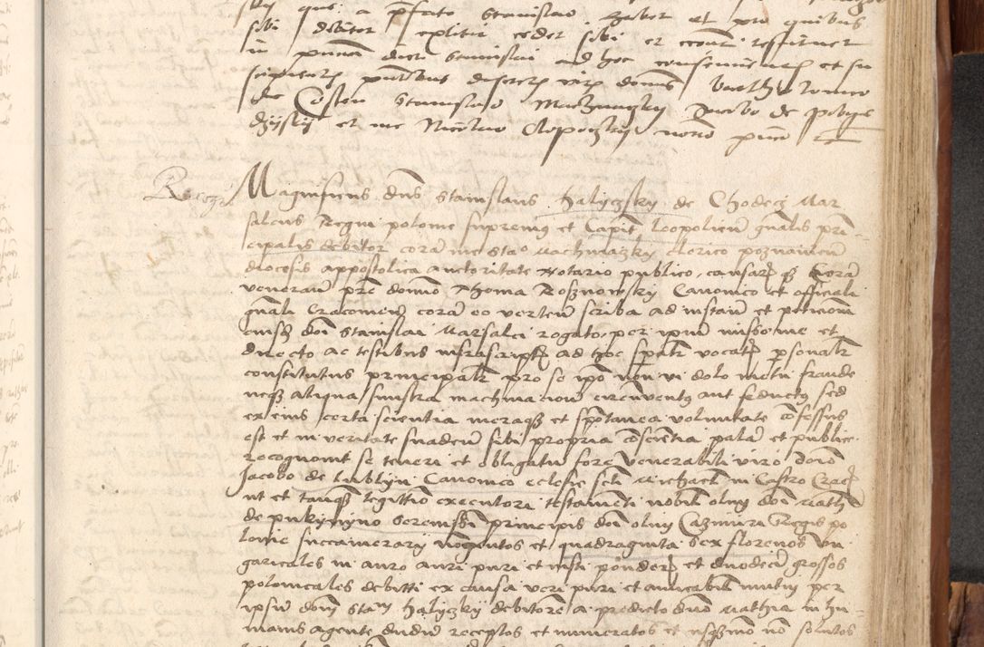 Zdjęcie nr 730 dla obiektu archiwalnego: Acta obligationum coram reverendo patre domino Thoma Rosnowsky canonico et officiali generali Cracoviensi ad annum Domini 1518