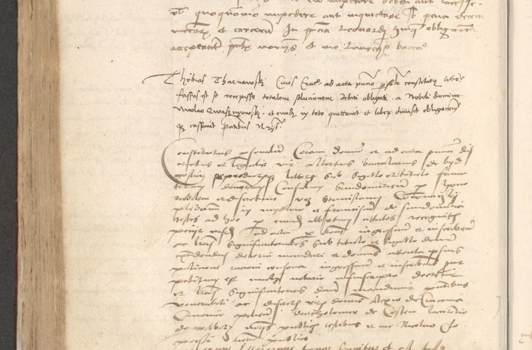 Zdjęcie nr 727 dla obiektu archiwalnego: Acta obligationum coram reverendo patre domino Thoma Rosnowsky canonico et officiali generali Cracoviensi ad annum Domini 1518