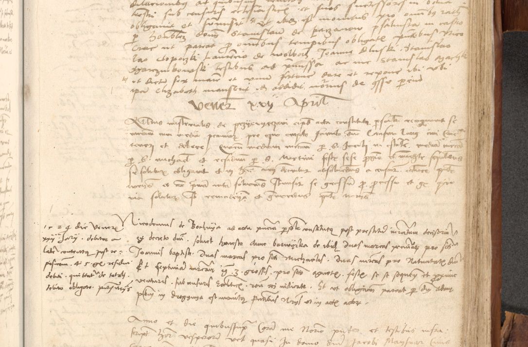 Zdjęcie nr 724 dla obiektu archiwalnego: Acta obligationum coram reverendo patre domino Thoma Rosnowsky canonico et officiali generali Cracoviensi ad annum Domini 1518