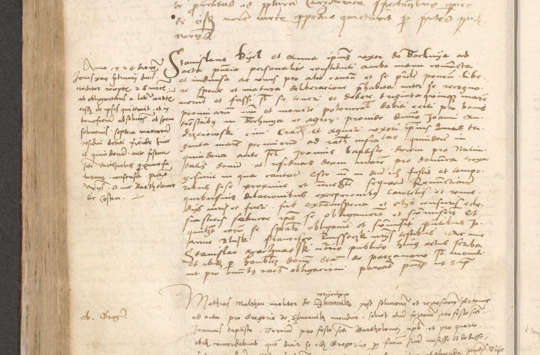Zdjęcie nr 721 dla obiektu archiwalnego: Acta obligationum coram reverendo patre domino Thoma Rosnowsky canonico et officiali generali Cracoviensi ad annum Domini 1518