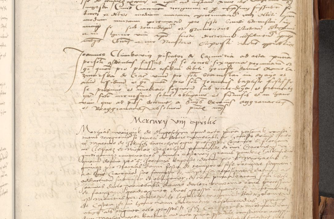 Zdjęcie nr 716 dla obiektu archiwalnego: Acta obligationum coram reverendo patre domino Thoma Rosnowsky canonico et officiali generali Cracoviensi ad annum Domini 1518
