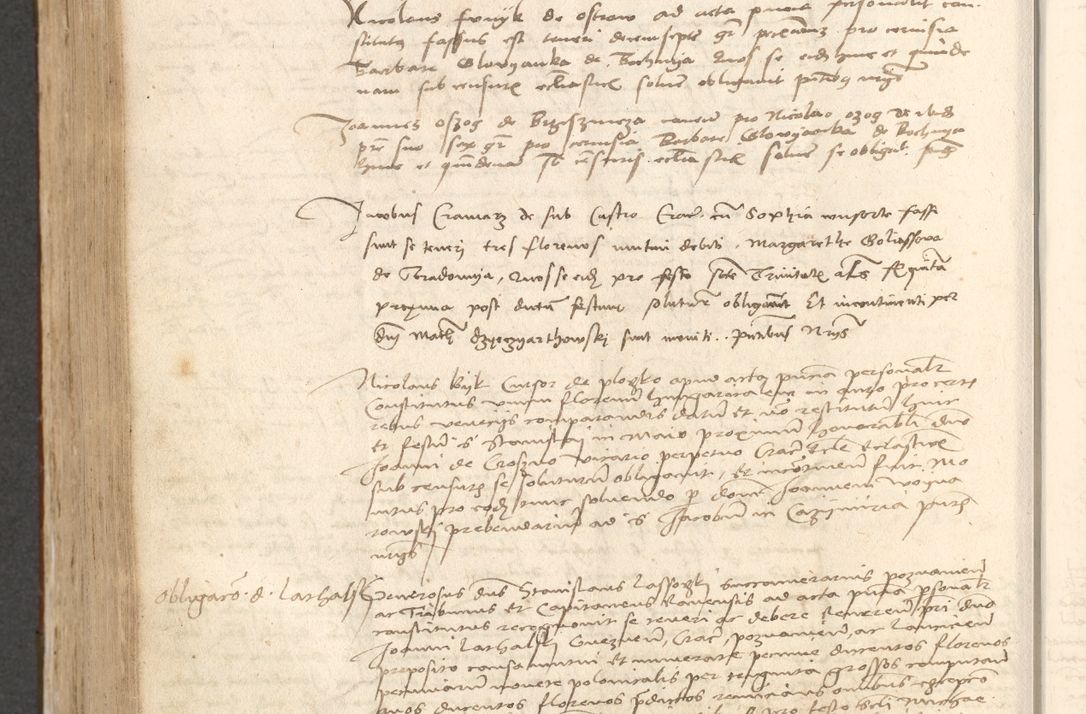 Zdjęcie nr 711 dla obiektu archiwalnego: Acta obligationum coram reverendo patre domino Thoma Rosnowsky canonico et officiali generali Cracoviensi ad annum Domini 1518