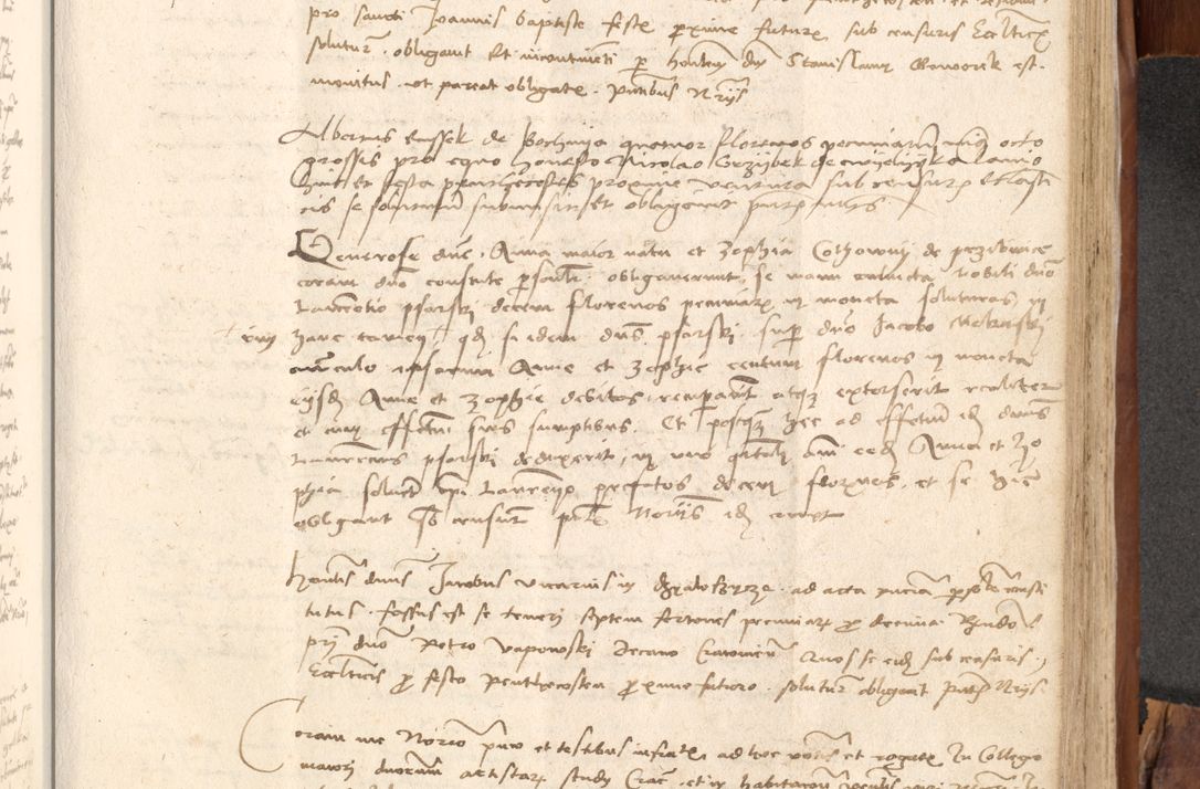 Zdjęcie nr 700 dla obiektu archiwalnego: Acta obligationum coram reverendo patre domino Thoma Rosnowsky canonico et officiali generali Cracoviensi ad annum Domini 1518
