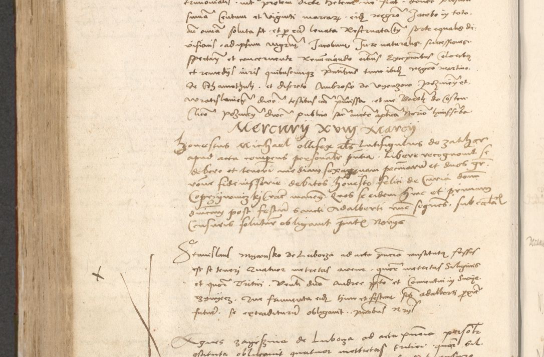 Zdjęcie nr 701 dla obiektu archiwalnego: Acta obligationum coram reverendo patre domino Thoma Rosnowsky canonico et officiali generali Cracoviensi ad annum Domini 1518