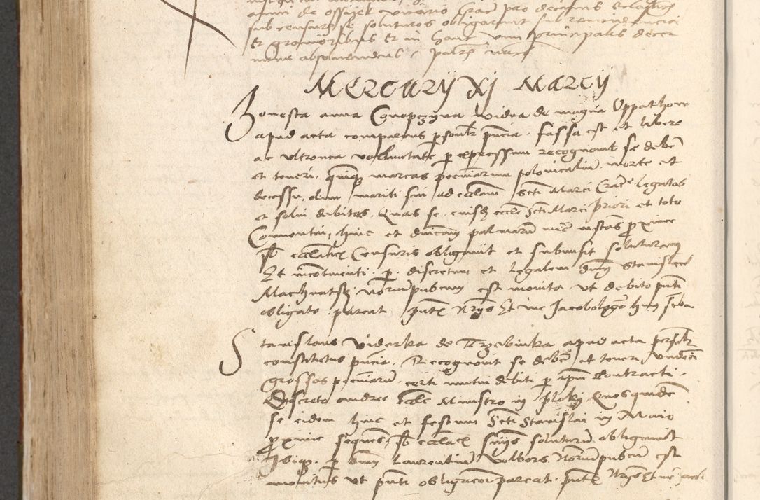 Zdjęcie nr 695 dla obiektu archiwalnego: Acta obligationum coram reverendo patre domino Thoma Rosnowsky canonico et officiali generali Cracoviensi ad annum Domini 1518