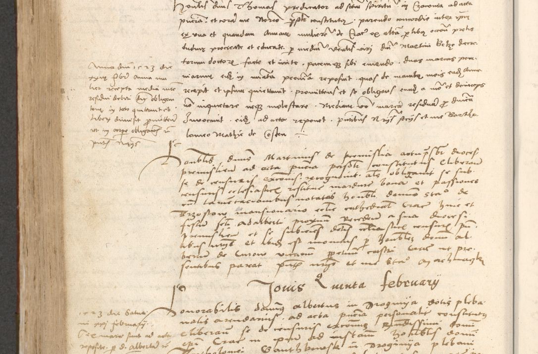 Zdjęcie nr 681 dla obiektu archiwalnego: Acta obligationum coram reverendo patre domino Thoma Rosnowsky canonico et officiali generali Cracoviensi ad annum Domini 1518