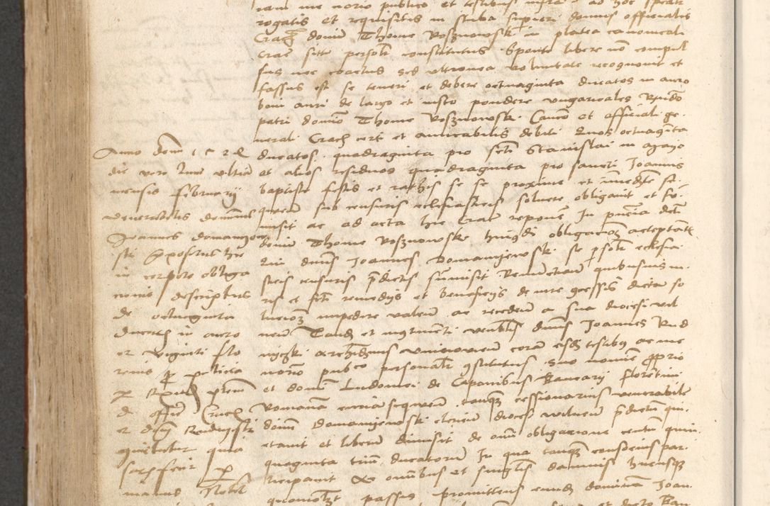 Zdjęcie nr 679 dla obiektu archiwalnego: Acta obligationum coram reverendo patre domino Thoma Rosnowsky canonico et officiali generali Cracoviensi ad annum Domini 1518