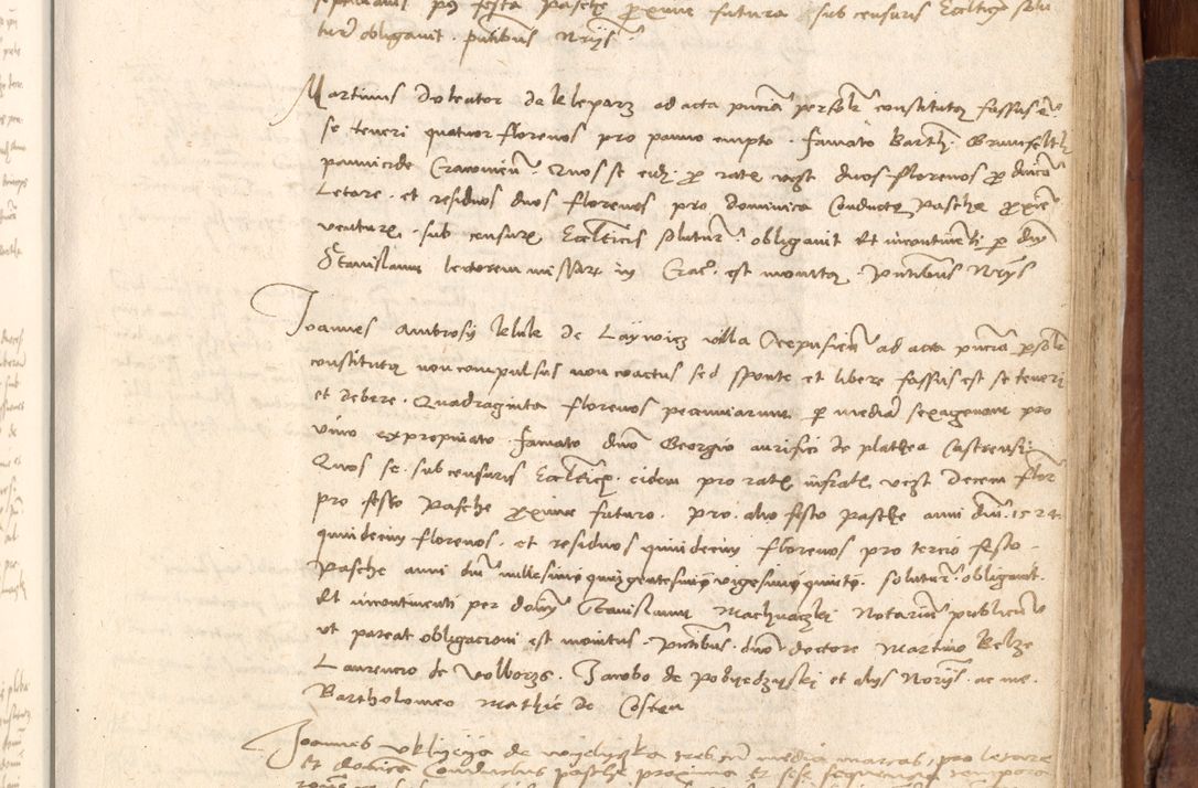Zdjęcie nr 682 dla obiektu archiwalnego: Acta obligationum coram reverendo patre domino Thoma Rosnowsky canonico et officiali generali Cracoviensi ad annum Domini 1518