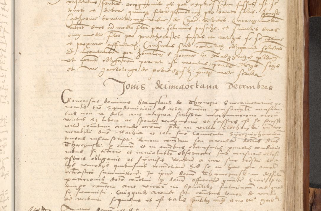 Zdjęcie nr 660 dla obiektu archiwalnego: Acta obligationum coram reverendo patre domino Thoma Rosnowsky canonico et officiali generali Cracoviensi ad annum Domini 1518