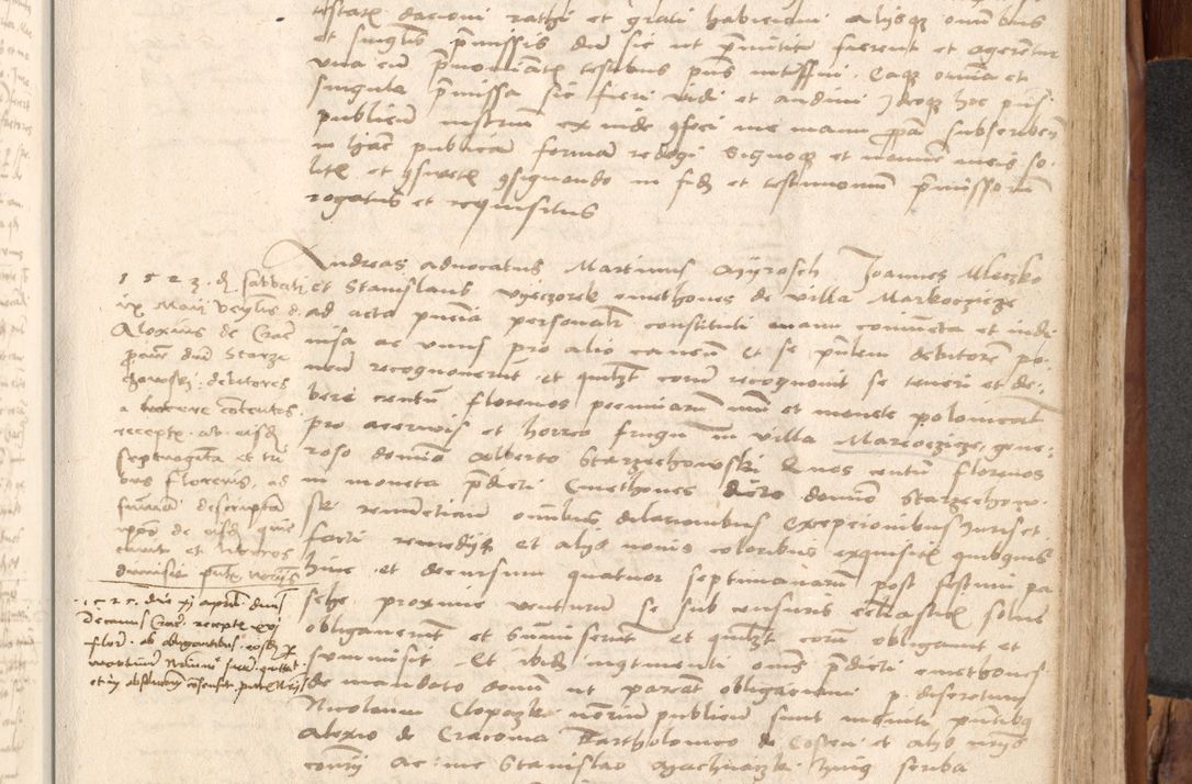 Zdjęcie nr 664 dla obiektu archiwalnego: Acta obligationum coram reverendo patre domino Thoma Rosnowsky canonico et officiali generali Cracoviensi ad annum Domini 1518