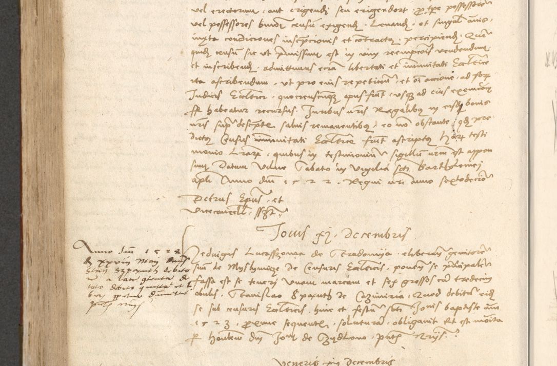 Zdjęcie nr 657 dla obiektu archiwalnego: Acta obligationum coram reverendo patre domino Thoma Rosnowsky canonico et officiali generali Cracoviensi ad annum Domini 1518