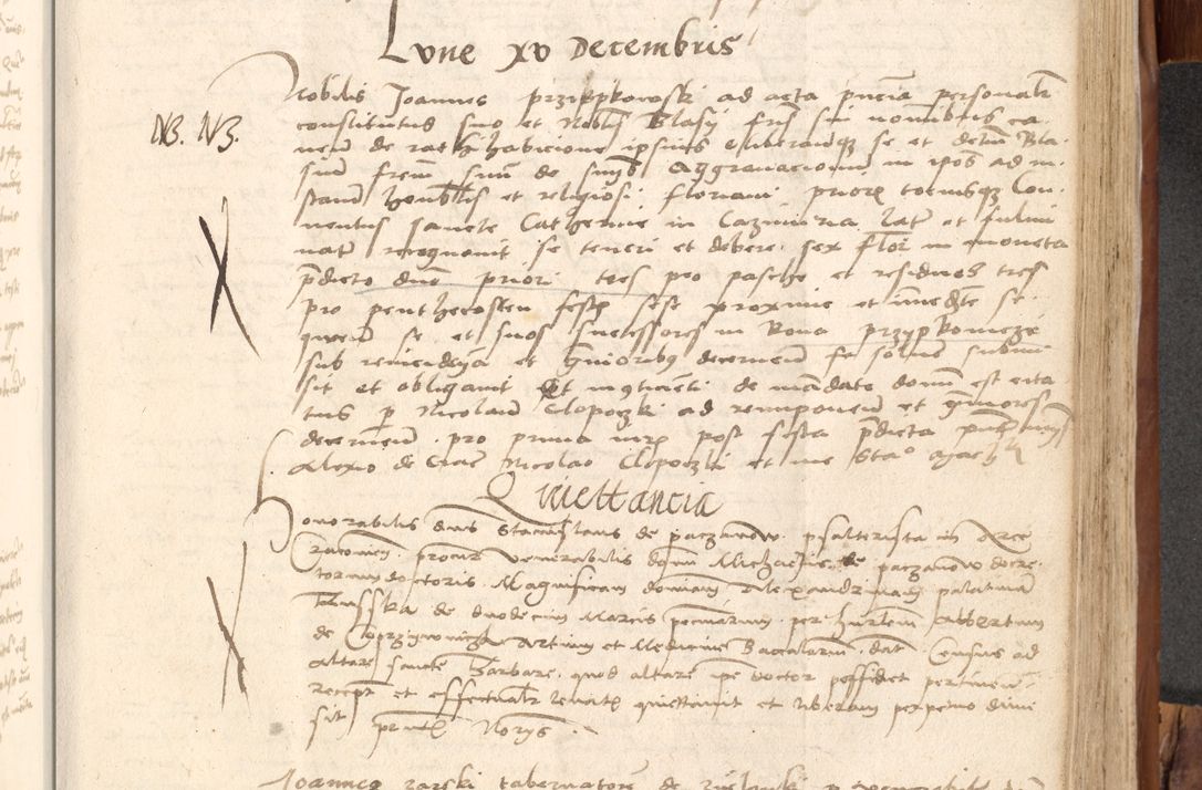 Zdjęcie nr 658 dla obiektu archiwalnego: Acta obligationum coram reverendo patre domino Thoma Rosnowsky canonico et officiali generali Cracoviensi ad annum Domini 1518