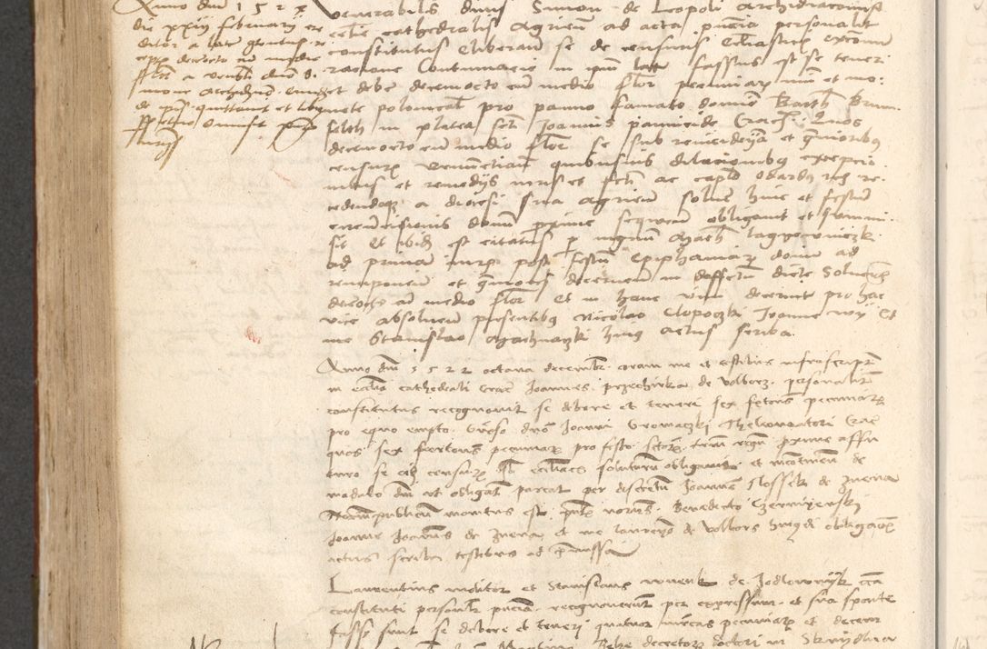 Zdjęcie nr 659 dla obiektu archiwalnego: Acta obligationum coram reverendo patre domino Thoma Rosnowsky canonico et officiali generali Cracoviensi ad annum Domini 1518