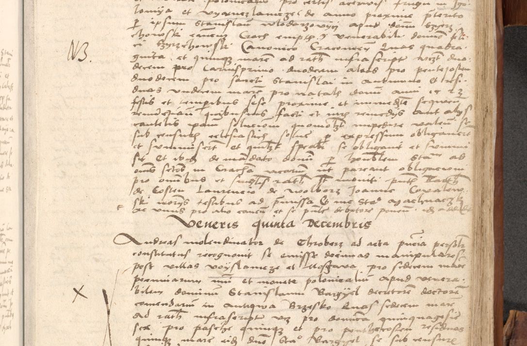 Zdjęcie nr 652 dla obiektu archiwalnego: Acta obligationum coram reverendo patre domino Thoma Rosnowsky canonico et officiali generali Cracoviensi ad annum Domini 1518
