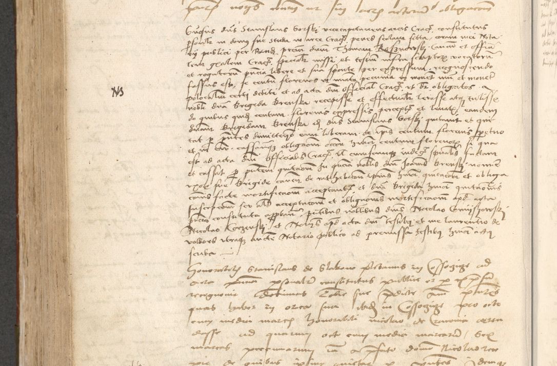 Zdjęcie nr 647 dla obiektu archiwalnego: Acta obligationum coram reverendo patre domino Thoma Rosnowsky canonico et officiali generali Cracoviensi ad annum Domini 1518