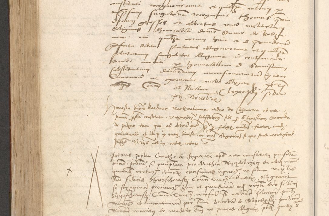 Zdjęcie nr 645 dla obiektu archiwalnego: Acta obligationum coram reverendo patre domino Thoma Rosnowsky canonico et officiali generali Cracoviensi ad annum Domini 1518