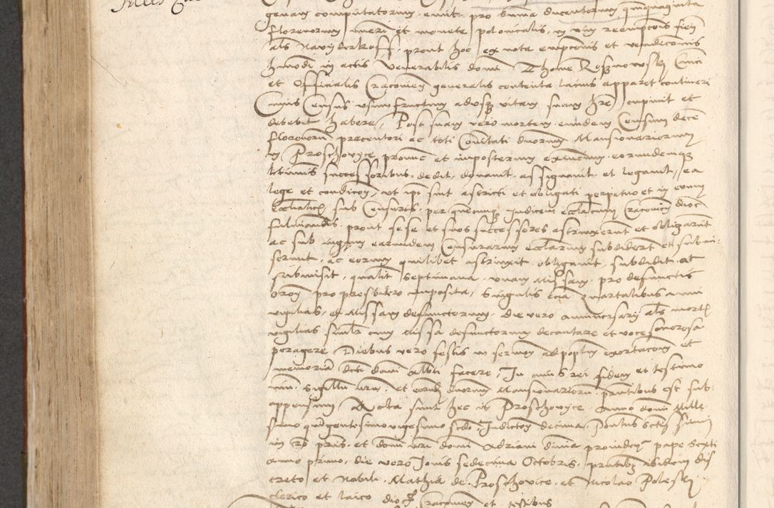 Zdjęcie nr 643 dla obiektu archiwalnego: Acta obligationum coram reverendo patre domino Thoma Rosnowsky canonico et officiali generali Cracoviensi ad annum Domini 1518