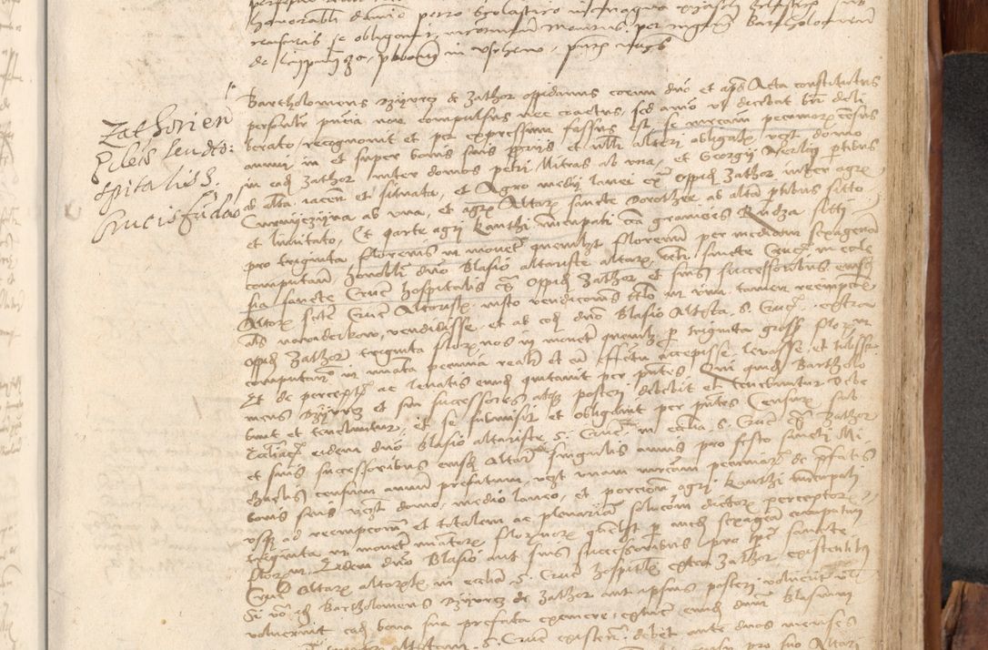Zdjęcie nr 636 dla obiektu archiwalnego: Acta obligationum coram reverendo patre domino Thoma Rosnowsky canonico et officiali generali Cracoviensi ad annum Domini 1518