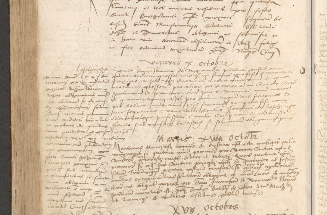 Zdjęcie nr 637 dla obiektu archiwalnego: Acta obligationum coram reverendo patre domino Thoma Rosnowsky canonico et officiali generali Cracoviensi ad annum Domini 1518