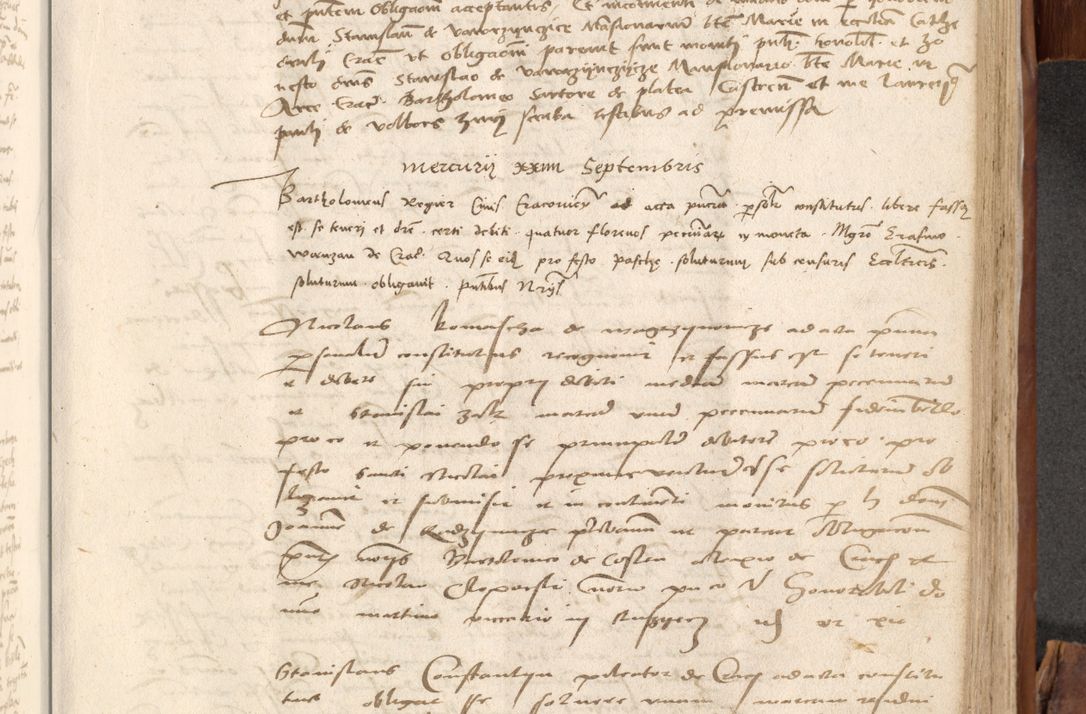 Zdjęcie nr 630 dla obiektu archiwalnego: Acta obligationum coram reverendo patre domino Thoma Rosnowsky canonico et officiali generali Cracoviensi ad annum Domini 1518