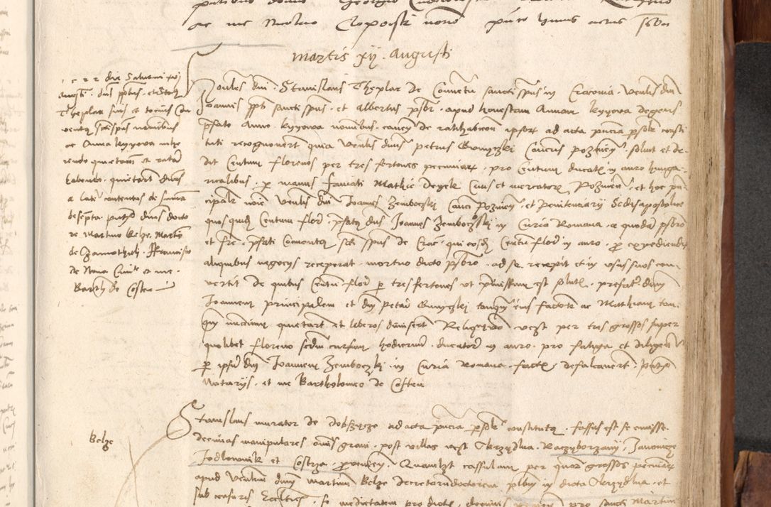Zdjęcie nr 616 dla obiektu archiwalnego: Acta obligationum coram reverendo patre domino Thoma Rosnowsky canonico et officiali generali Cracoviensi ad annum Domini 1518