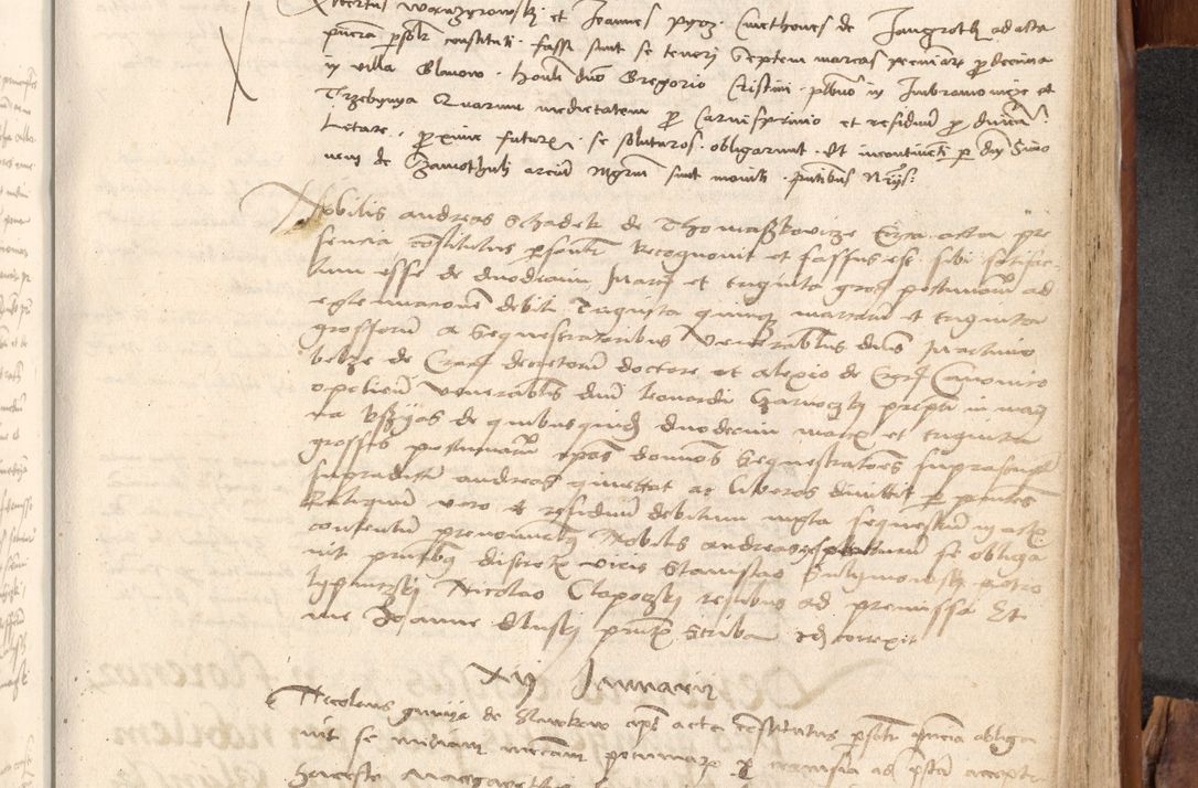 Zdjęcie nr 806 dla obiektu archiwalnego: Acta obligationum coram reverendo patre domino Thoma Rosnowsky canonico et officiali generali Cracoviensi ad annum Domini 1518
