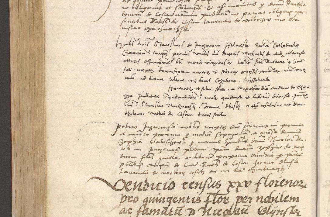 Zdjęcie nr 807 dla obiektu archiwalnego: Acta obligationum coram reverendo patre domino Thoma Rosnowsky canonico et officiali generali Cracoviensi ad annum Domini 1518