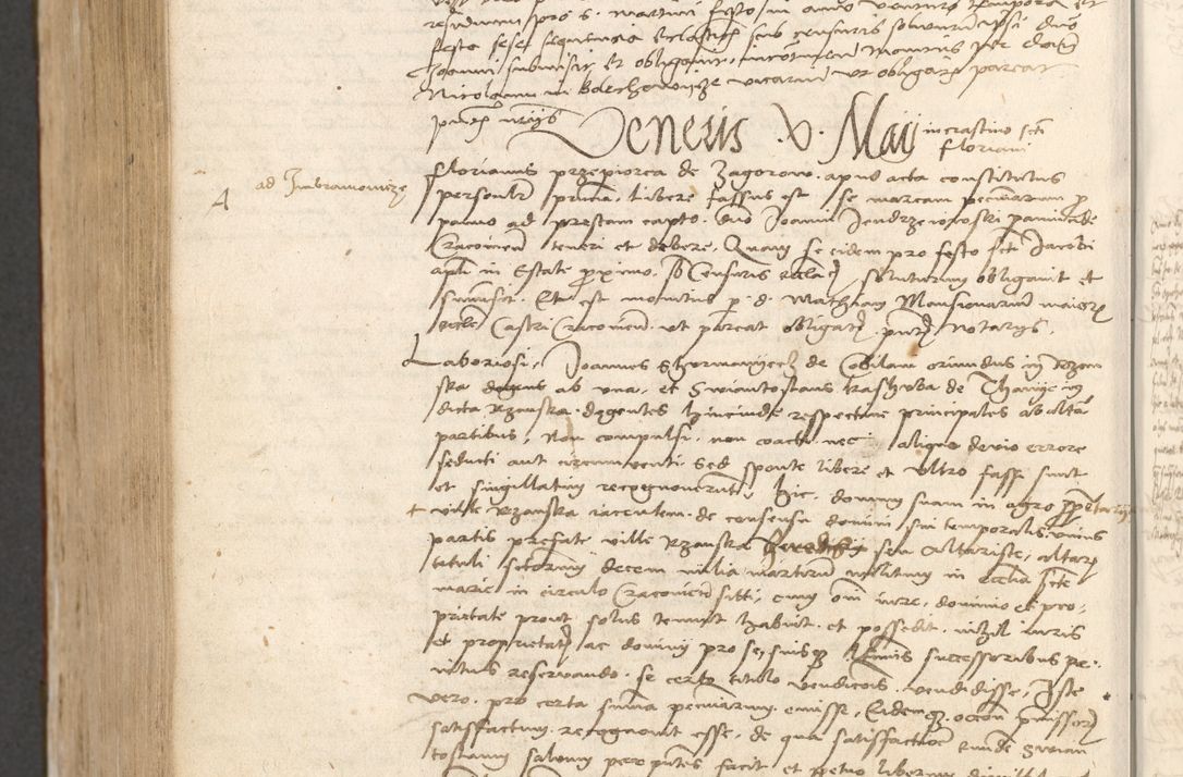 Zdjęcie nr 1001 dla obiektu archiwalnego: Acta obligationum coram reverendo patre domino Thoma Rosnowsky canonico et officiali generali Cracoviensi ad annum Domini 1518
