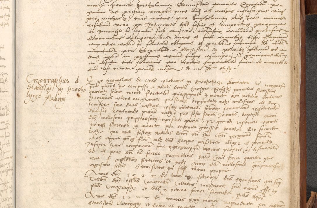 Zdjęcie nr 1000 dla obiektu archiwalnego: Acta obligationum coram reverendo patre domino Thoma Rosnowsky canonico et officiali generali Cracoviensi ad annum Domini 1518