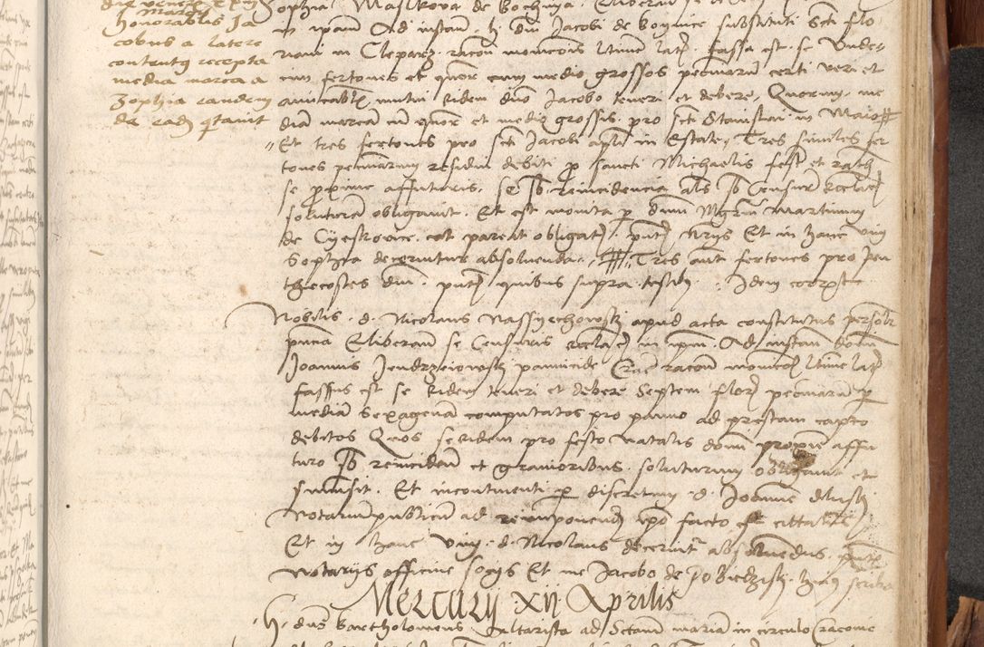 Zdjęcie nr 996 dla obiektu archiwalnego: Acta obligationum coram reverendo patre domino Thoma Rosnowsky canonico et officiali generali Cracoviensi ad annum Domini 1518