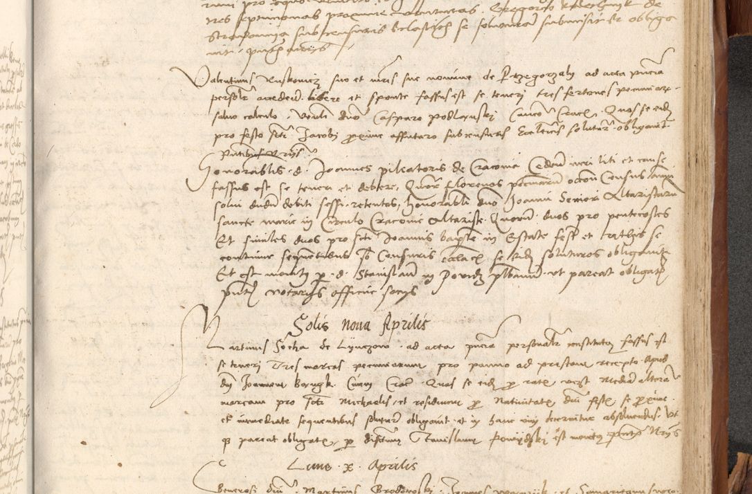 Zdjęcie nr 994 dla obiektu archiwalnego: Acta obligationum coram reverendo patre domino Thoma Rosnowsky canonico et officiali generali Cracoviensi ad annum Domini 1518