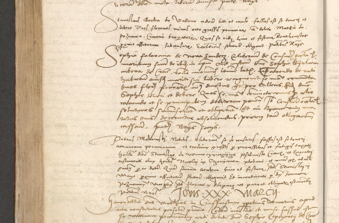 Zdjęcie nr 987 dla obiektu archiwalnego: Acta obligationum coram reverendo patre domino Thoma Rosnowsky canonico et officiali generali Cracoviensi ad annum Domini 1518
