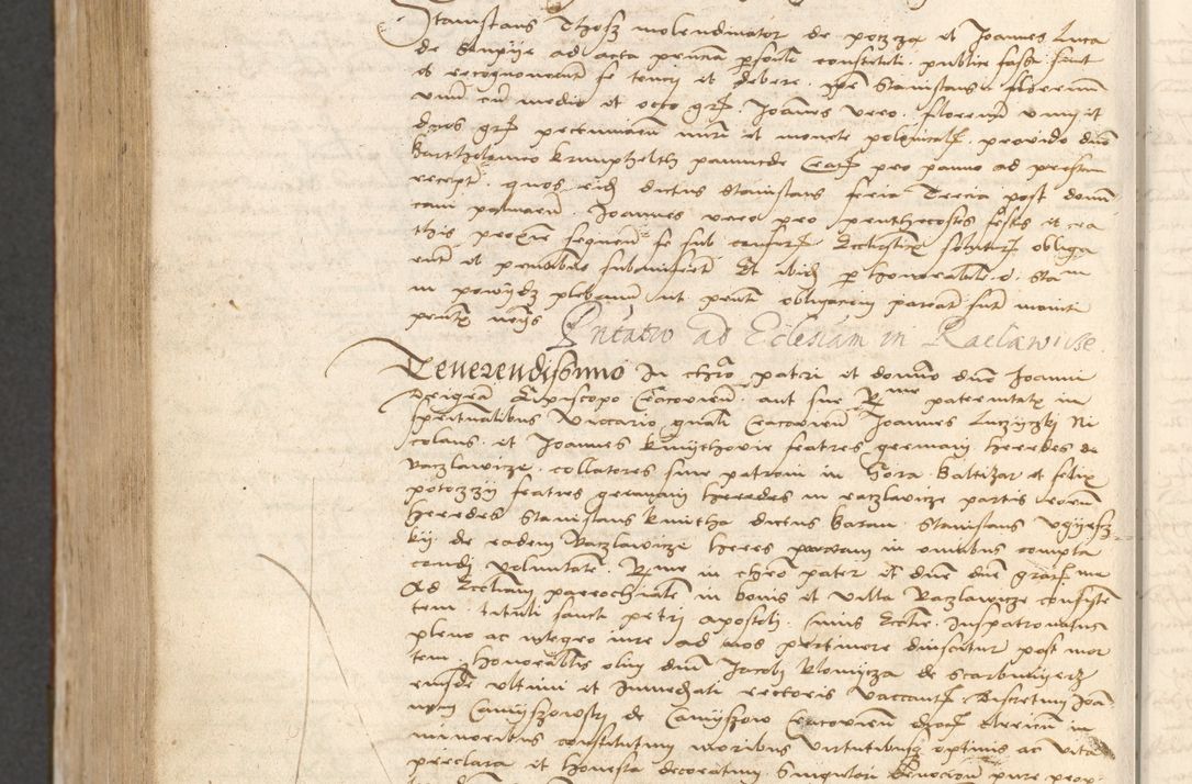 Zdjęcie nr 985 dla obiektu archiwalnego: Acta obligationum coram reverendo patre domino Thoma Rosnowsky canonico et officiali generali Cracoviensi ad annum Domini 1518