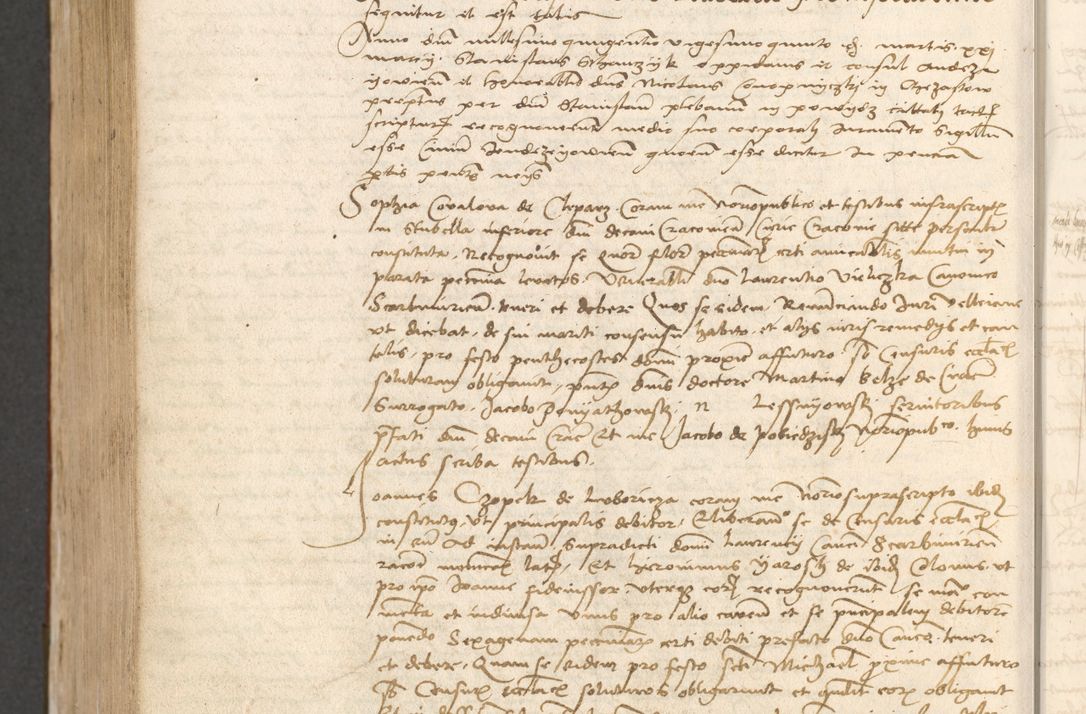 Zdjęcie nr 981 dla obiektu archiwalnego: Acta obligationum coram reverendo patre domino Thoma Rosnowsky canonico et officiali generali Cracoviensi ad annum Domini 1518