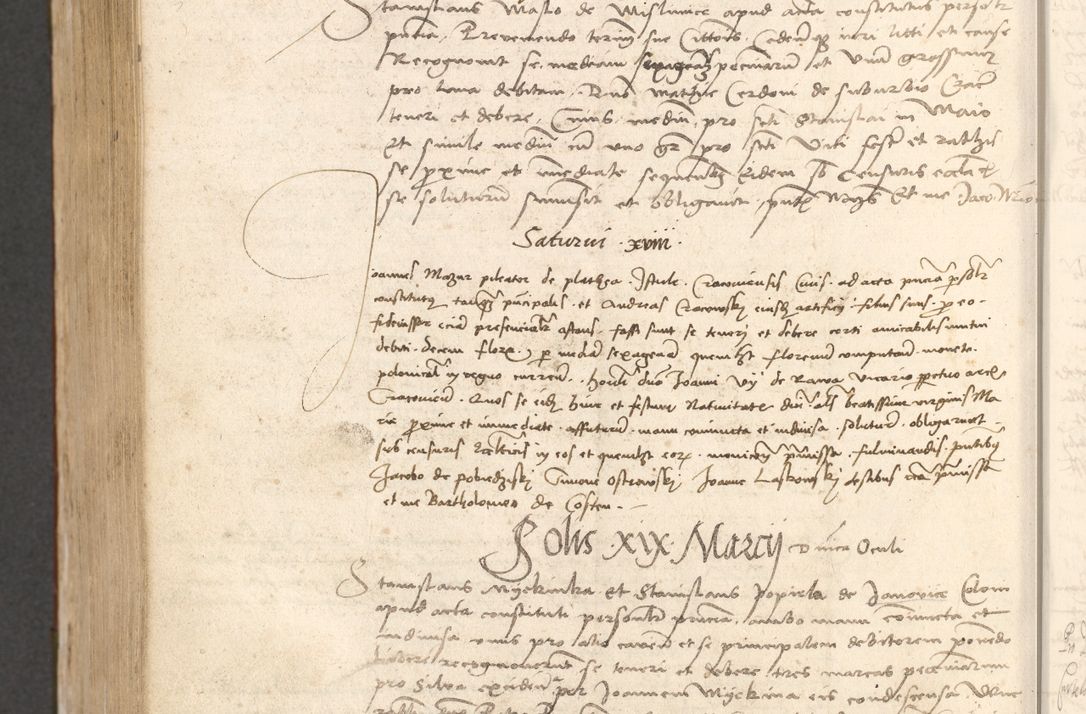 Zdjęcie nr 975 dla obiektu archiwalnego: Acta obligationum coram reverendo patre domino Thoma Rosnowsky canonico et officiali generali Cracoviensi ad annum Domini 1518