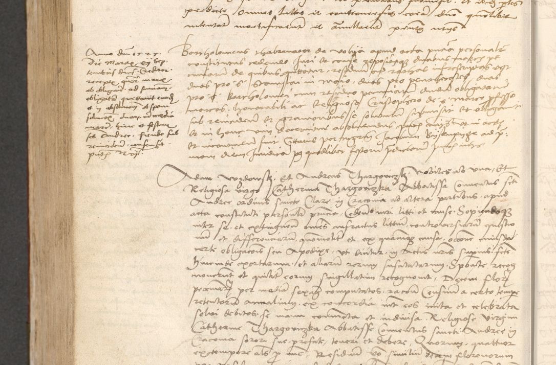 Zdjęcie nr 973 dla obiektu archiwalnego: Acta obligationum coram reverendo patre domino Thoma Rosnowsky canonico et officiali generali Cracoviensi ad annum Domini 1518