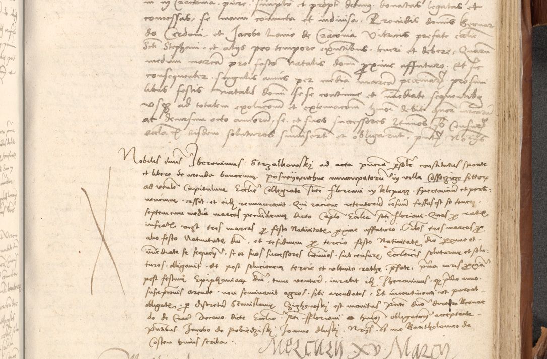 Zdjęcie nr 972 dla obiektu archiwalnego: Acta obligationum coram reverendo patre domino Thoma Rosnowsky canonico et officiali generali Cracoviensi ad annum Domini 1518