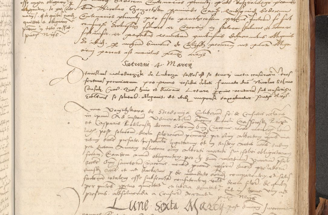 Zdjęcie nr 968 dla obiektu archiwalnego: Acta obligationum coram reverendo patre domino Thoma Rosnowsky canonico et officiali generali Cracoviensi ad annum Domini 1518