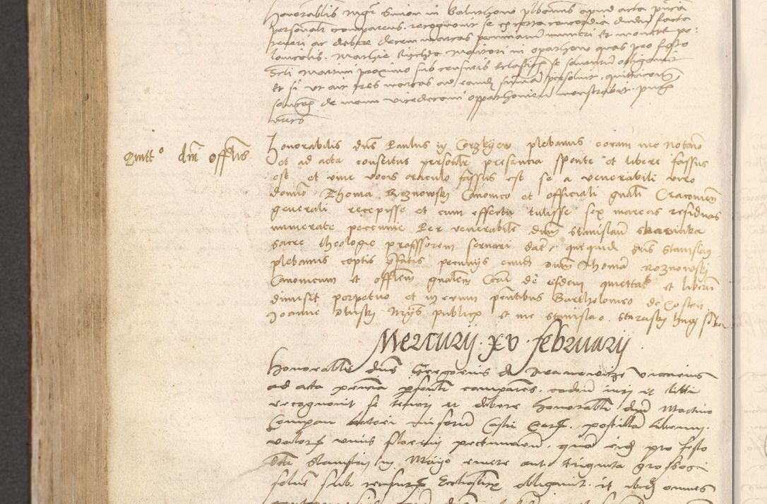 Zdjęcie nr 961 dla obiektu archiwalnego: Acta obligationum coram reverendo patre domino Thoma Rosnowsky canonico et officiali generali Cracoviensi ad annum Domini 1518