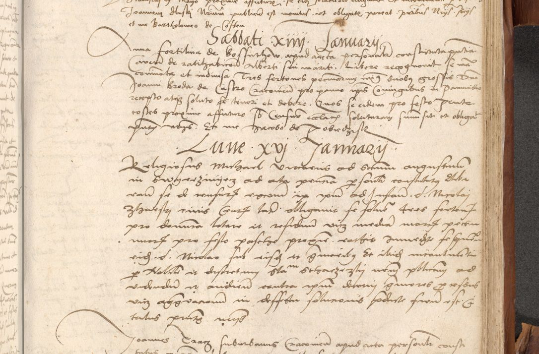 Zdjęcie nr 954 dla obiektu archiwalnego: Acta obligationum coram reverendo patre domino Thoma Rosnowsky canonico et officiali generali Cracoviensi ad annum Domini 1518
